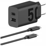 Incarcator retea Motorola TurboPower, USB-C, 50W, Cablu USB-C/USB-C 1m inclus, Negru 6 - lerato.ro