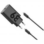 Incarcator retea Motorola TurboPower, USB-C, 68W, Cablu USB-C/USB-C 1m inclus, Negru 5 - lerato.ro