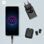 Incarcator retea Motorola TurboPower, USB-C, 68W, Cablu USB-C/USB-C 1m inclus, Negru 6 - lerato.ro