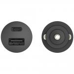 Incarcator auto Motorola TurboPower, 1x USB-C, 1x USB-A, 45W, 3A, Cablu USB-C 1m inclus, Negru 7 - lerato.ro