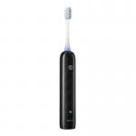 Periuta de dinti sonica Mova Fresh, 3 moduri de curatare, 2 capete incluse, Alerta presiune, IPX7, USB-C, Negru 2 - lerato.ro