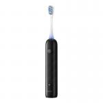 Periuta de dinti sonica Mova Fresh, 3 moduri de curatare, 2 capete incluse, Alerta presiune, IPX7, USB-C, Negru 3 - lerato.ro