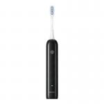Periuta de dinti sonica Mova Fresh, 3 moduri de curatare, 2 capete incluse, Alerta presiune, IPX7, USB-C, Negru 4 - lerato.ro