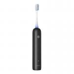 Periuta de dinti sonica Mova Fresh Pro, 3 moduri de curatare, 10 niveluri de intensitate, 2 capete incluse, Alerta presiune, IPX7, Negru 2 - lerato.ro