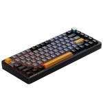 Tastatura gaming mecanica Machenike K600-B82W, Wireless, Bluetooth, USB-C, GR Silver Switch, 4000mAh, RGB, Negru 4 - lerato.ro