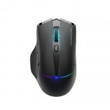 Mouse gaming wireless Machenike L8 Pro, 2.4 GHz / Bluetooth / USB-C, 26000 DPI, 7 butoane, 380 mAh, RGB, Negru