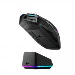 Mouse gaming wireless Machenike L8 Pro, 2.4 GHz / Bluetooth / USB-C, 26000 DPI, 7 butoane, 380 mAh, RGB, Negru 6 - lerato.ro
