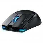 Mouse gaming wireless Machenike M7 Pro, 2.4 GHz / USB-C, 26000 DPI, 6 butoane, 600 mAh, RGB, Negru 4 - lerato.ro