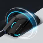 Mouse gaming wireless Machenike M7 Pro, 2.4 GHz / USB-C, 26000 DPI, 6 butoane, 600 mAh, RGB, Negru 6 - lerato.ro