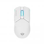 Mouse gaming wireless Machenike M7 Pro, 2.4 GHz / USB-C, 26000 DPI, 6 butoane, 600 mAh, RGB, Alb 2 - lerato.ro