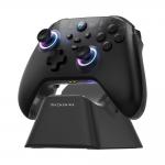 Controller Machenike G3 V2 G320 pentru PC, Wireless / Cu fir, 600mAh, Statie incarcare inclusa, USB-C, Negru 2 - lerato.ro