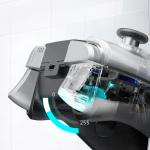 Controller Machenike G5Pro Max pentru PC / Nintendo Switch / TV / Telefon, Wireless / Bluetooth / Cu fir, 600mAh, RGB, USB-C, Statie incarcare inclusa, Gri 3 - lerato.ro