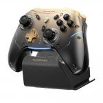 Controller Machenike G5 Pro Flagship, Wireless, Bluetooth, USB-C, 600mAh, Statie incarcare inclusa, Black / Gold 2 - lerato.ro