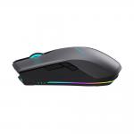 Mouse gaming wireless Machenike M721, RGB, 10000 DPI, 4 Butoane, 1000mAh, Wireless, Bluetooth, USB-C, Negru 3 - lerato.ro