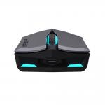 Mouse gaming wireless Machenike M721, RGB, 10000 DPI, 4 Butoane, 1000mAh, Wireless, Bluetooth, USB-C, Negru 7 - lerato.ro