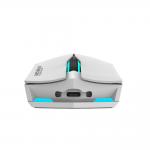 Mouse gaming wireless Machenike M721, RGB, 10000 DPI, 4 Butoane, 1000mAh, Wireless, Bluetooth, USB-C, Alb 7 - lerato.ro