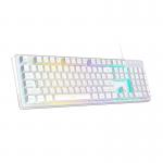 Kit tastatura si mouse MageGee K1, Cu fir, 3200 DPI, Alb 4 - lerato.ro