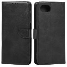 Husa flip cover Marv Wallet compatibila cu iPhone 16e, Negru