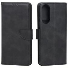 Carcasa flip cover Marv Wallet compatibila cu Samsung Galaxy S25 Edge, Negru