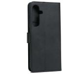 Carcasa flip cover Marv Wallet compatibila cu Samsung Galaxy S25 Plus, Negru 3 - lerato.ro