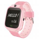 Ceas smartwatch pentru copii Maxlife MXKW-300, 400 mAh, LBS, ideal pentru siguranta copilului, Roz 6 - lerato.ro