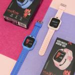 Ceas smartwatch pentru copii Maxlife MXKW-300, 400 mAh, LBS, ideal pentru siguranta copilului, Roz 9 - lerato.ro