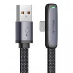 Cablu pentru incarcare si transfer de date Mcdodo CA-3340, USB/USB-C, 100W, 6A, 1.2m, Negru 2 - lerato.ro