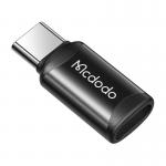 Adaptor cablu date si incarcare MicroUSB mama la USB-C OT-9970, 480 Mbps, 3A, Negru 2 - lerato.ro