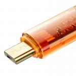Cablu pentru incarcare si transfer date Mcdodo CA-2100, USB la microUSB, 3A, 480 Mbps, 1.2 m Portocaliu 7 - lerato.ro