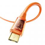 Cablu pentru incarcare si transfer date Mcdodo CA-2100, USB la microUSB, 3A, 480 Mbps, 1.2 m Portocaliu 6 - lerato.ro