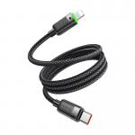 Cablu pentru incarcare si transfer date Mcdodo CA-2010, USB-C/Lightning, 36W, 3A, 1.2m, Negru 3 - lerato.ro