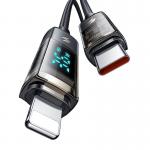 Cablu pentru incarcare si transfer date Mcdodo CA-3600, USB-C/Lightning, 36W, 3A, 1.2m, Negru 7 - lerato.ro