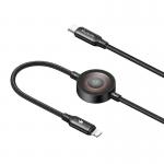 Cablu pentru incarcare telefoane si ceasuri Apple Mcdodo CA-5680 2 in 1, USB-C/Lightning, 36W, 3A, 1.5m, Negru 8 - lerato.ro