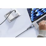 Cablu pentru incarcare laptop Apple Macbook Mcdodo CA-0140 2 in 1, USB-C la USB-C/MagSafe 3, PD 240W, 5A, 2m, Negru/Gri 6 - lerato.ro