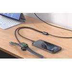 Cablu pentru incarcare telefoane si ceasuri Apple Mcdodo CA-2200 2 in 1, 2x USB-C, 60W, 3A, 1.2m, Negru 6 - lerato.ro