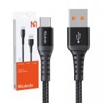 Cablu pentru incarcare si transfer date Mcdodo CA-2273, USB/USB-C, Quick Charge 4.0, 60W, 3m, Negru 3 - lerato.ro