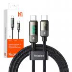Cablu pentru incarcare si transfer date Mcdodo CA-3610, 2x USB-C, PD 100W, 5A, 1.2m, Negru 7 - lerato.ro