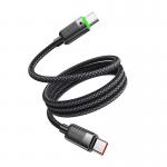 Cablu pentru incarcare si transfer date Mcdodo CA-2000, 2x USB-C, 60W, 3A, 1.2m, Negru 3 - lerato.ro