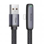 Cablu pentru incarcare si transfer date Mcdodo CA-2790, USB/Lightning, 3A, 1.2m, Negru 5 - lerato.ro
