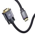 Cablu video HDMI tata la VGA tata 1080p, Mcdodo CA-7770, 2m, Negru 7 - lerato.ro