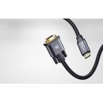 Cablu video HDMI tata la VGA tata 1080p, Mcdodo CA-7770, 2m, Negru 3 - lerato.ro