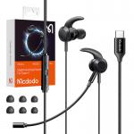 Casti audio gaming cu microfon Mcdodo HP-1340, USB-C, Lungime cablu 1.2m, Negru 4 - lerato.ro
