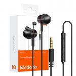 Casti audio cu microfon Mcdodo HP-4060, In-ear, Control pe fir, Jack 3.5mm, Negru 6 - lerato.ro