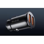 Incarcator auto Mcdodo CC-6602, 2x USB, 12W, 2.4A, Negru 3 - lerato.ro