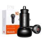 Incarcator auto Mcdodo CC-6810, USB/USB-C, 30W, Negru 4 - lerato.ro