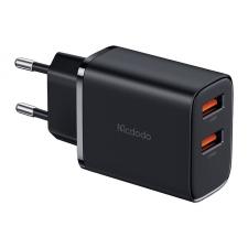 Incarcator retea Mcdodo CH-5070, 2x USB, 12W, Negru