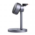 Statie de incarcare 3 in 1 Mcdodo CH-2462, Wireless Quick Charge, 15W, Incarcator retea 33W inclus, Argintiu 11 - lerato.ro
