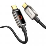 Cablu pentru incarcare si transfer date Mcdodo CA-6680, 2x USB-C, 100W, 1.2m, Negru 5 - lerato.ro