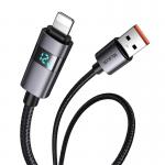 Cablu pentru incarcare si transfer de date Mcdodo CA-6490, USB/Lightning, 3A, 1m, Negru 4 - lerato.ro