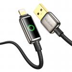 Cablu pentru incarcare si transfer de date Mcdodo CA-6590, USB/Lightning, 3A, 1.2m, Negru 5 - lerato.ro